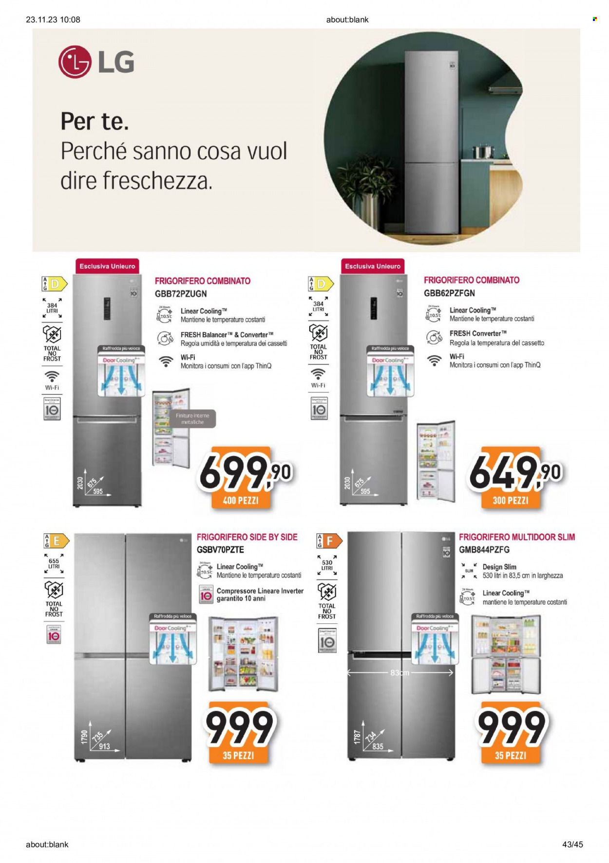 Volantino Unieuro - 23/11/2023 - 30/11/2023. Pagina 41