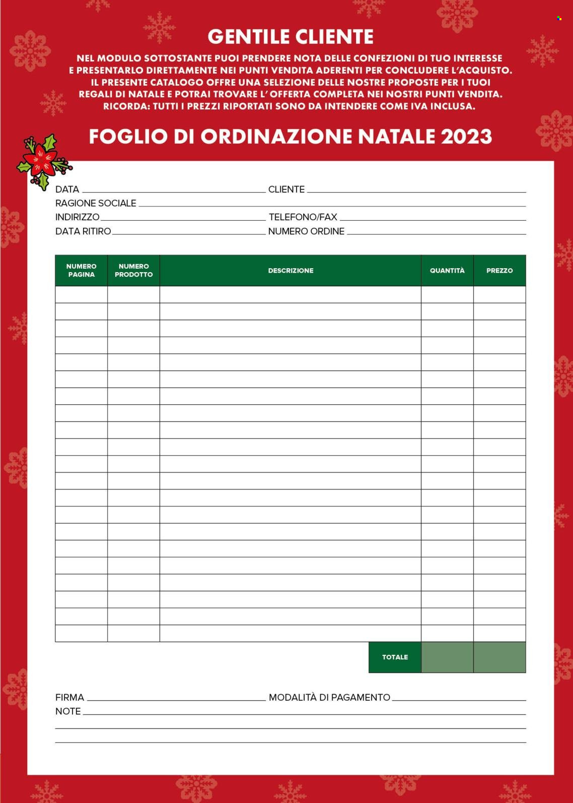 Volantino Oasi - 24/11/2023 - 31/12/2023. Pagina 39