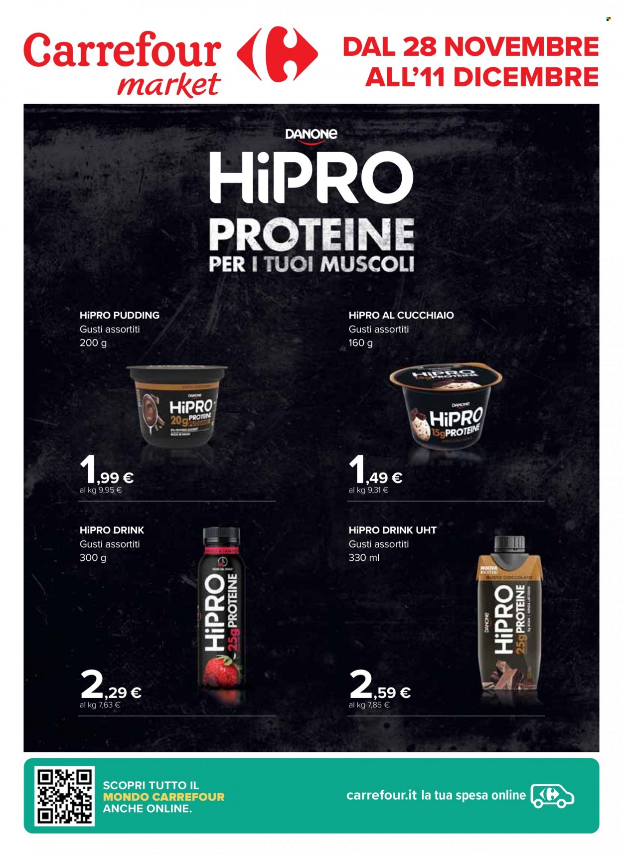 Volantino Carrefour - 28/11/2023 - 11/12/2023. Pagina 1