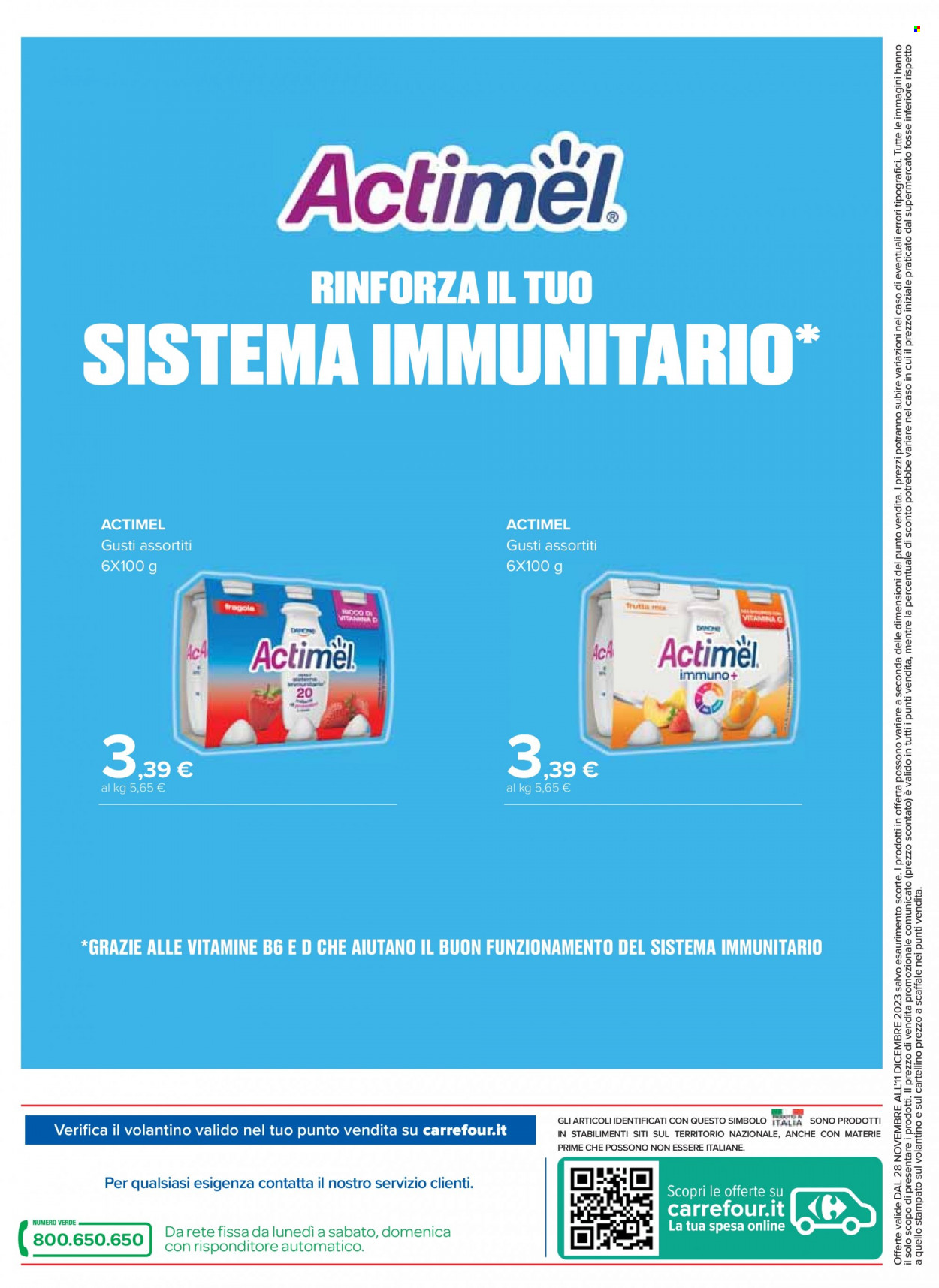 Volantino Carrefour - 28/11/2023 - 11/12/2023. Pagina 2