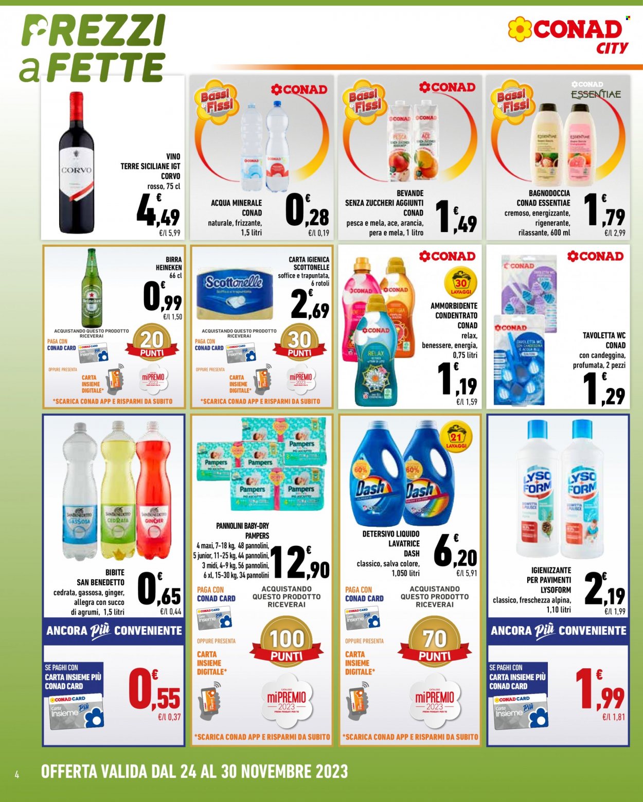 Volantino Conad City - 24/11/2023 - 30/11/2023. Pagina 4