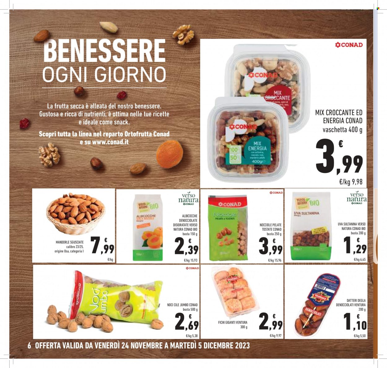 Volantino Conad - 24/11/2023 - 5/12/2023. Pagina 6