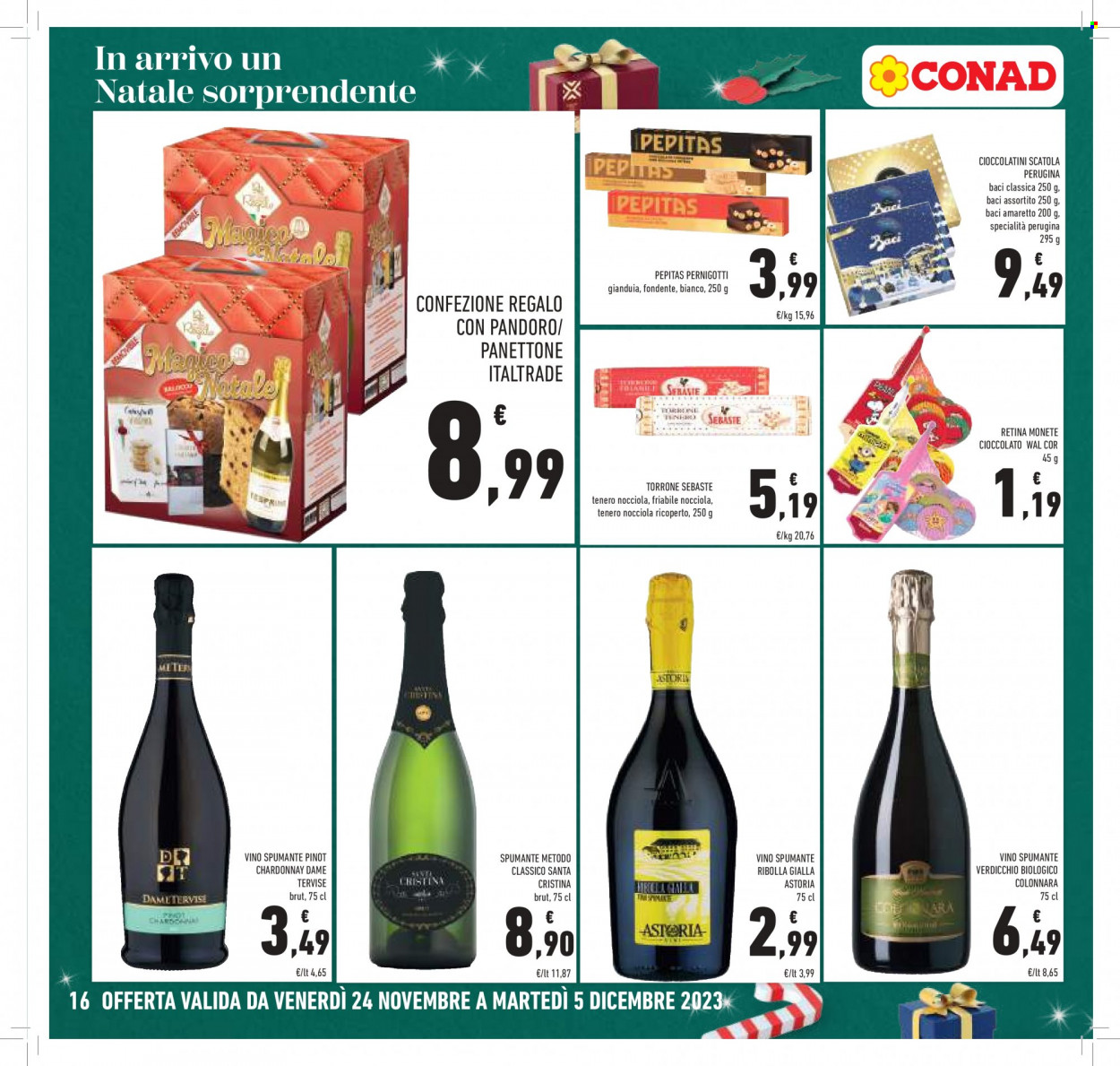 Volantino Conad - 24/11/2023 - 5/12/2023. Pagina 16