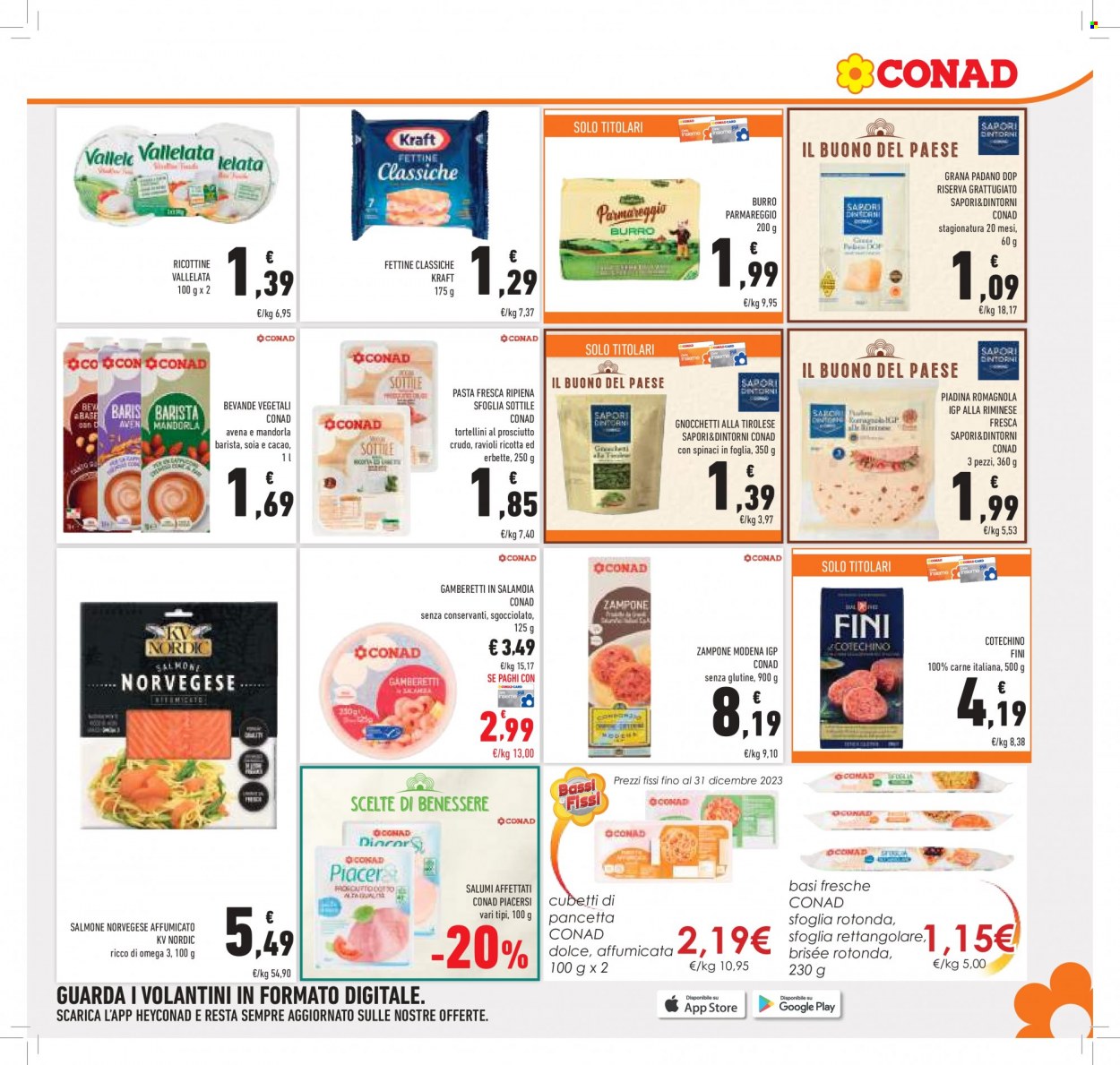 Volantino Conad - 24/11/2023 - 5/12/2023. Pagina 19