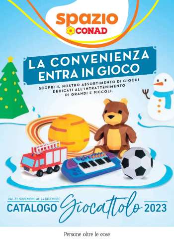 Volantino Spazio Conad - 27/11/2023 - 24/12/2023.