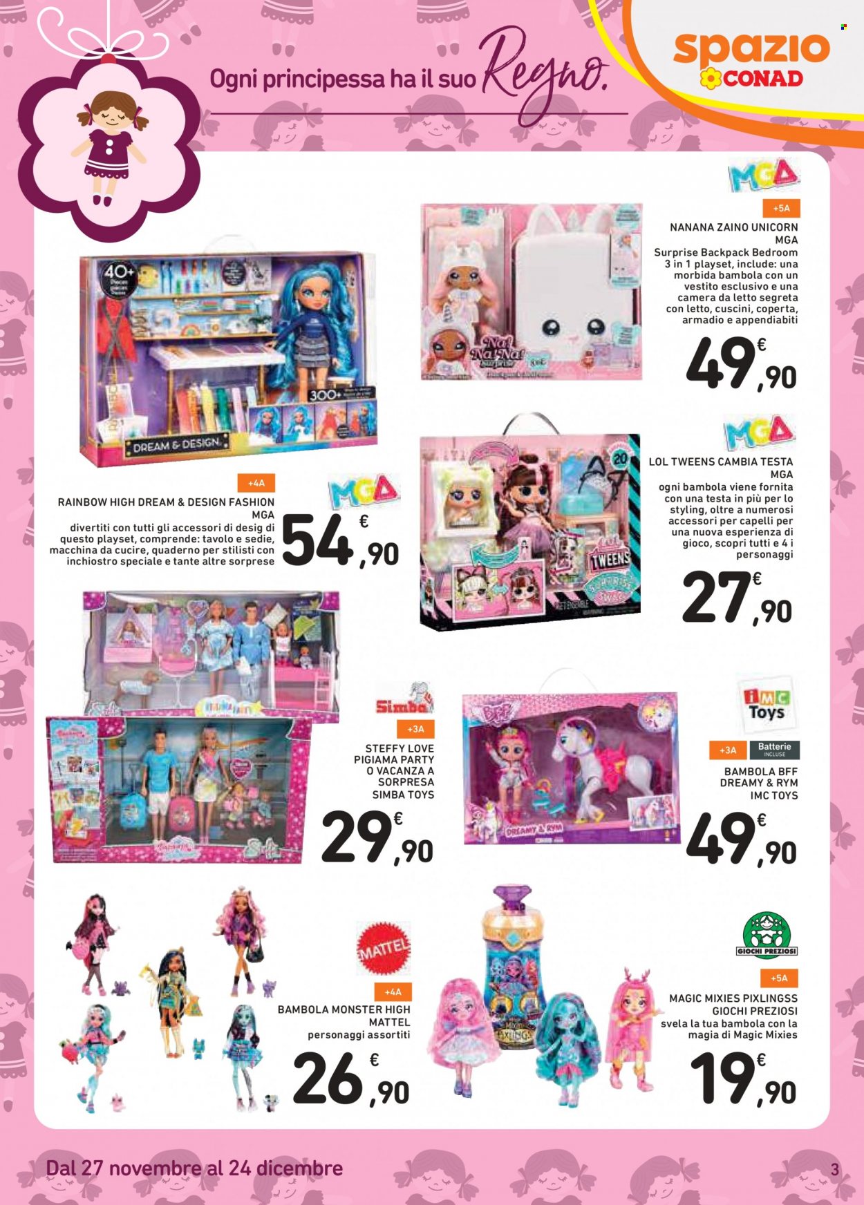 Volantino Spazio Conad - 27/11/2023 - 24/12/2023. Pagina 3