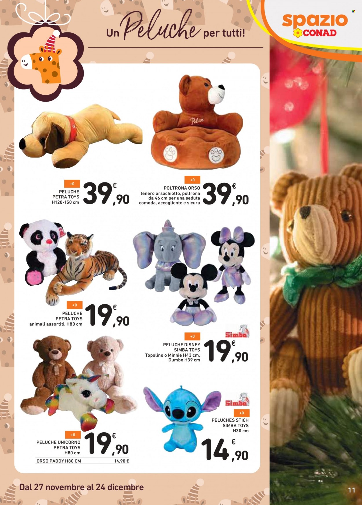 Volantino Spazio Conad - 27/11/2023 - 24/12/2023. Pagina 11