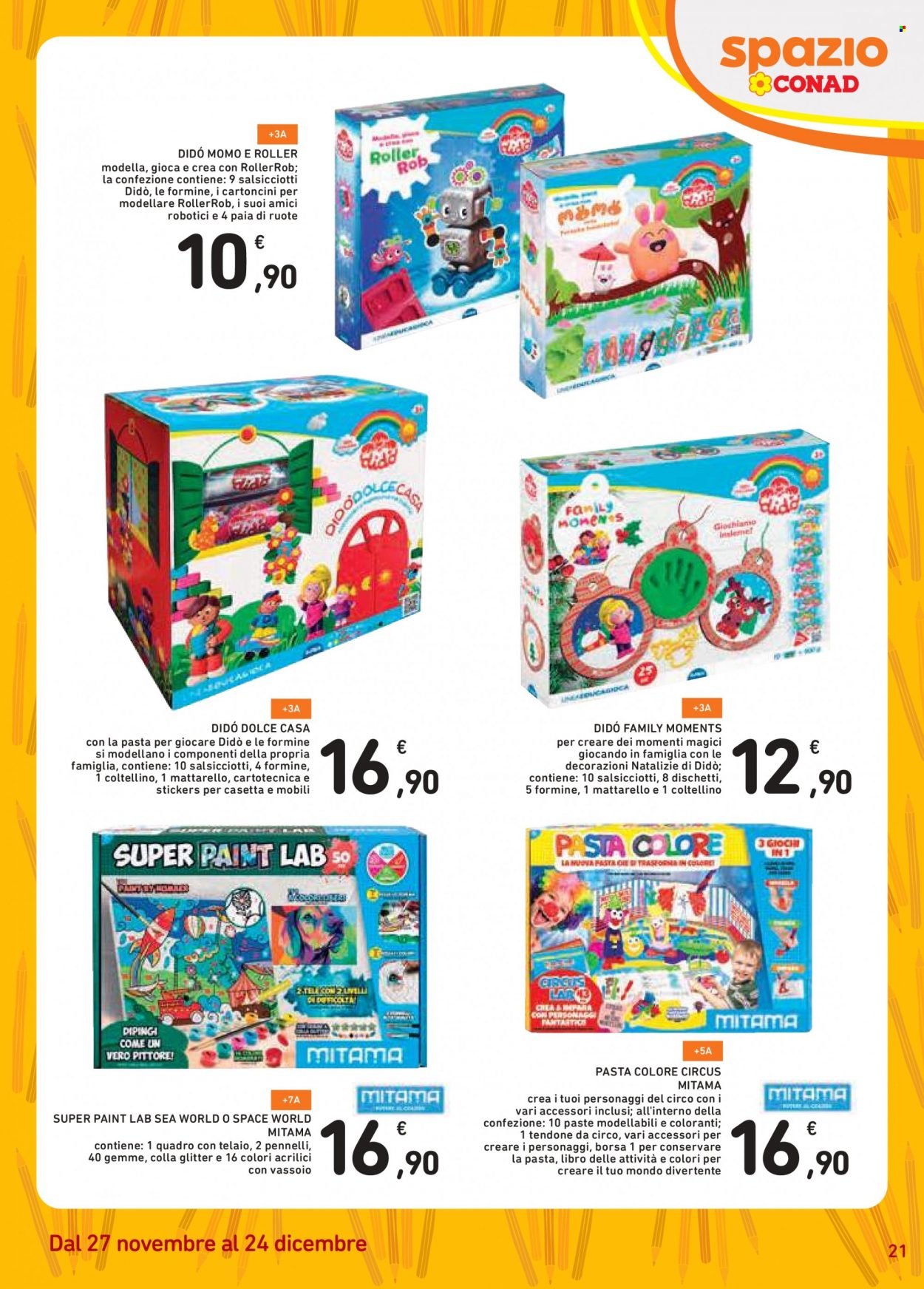 Volantino Spazio Conad - 27/11/2023 - 24/12/2023. Pagina 21