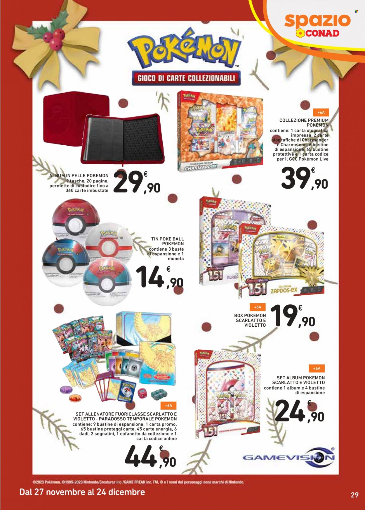 Volantino Spazio Conad - 27/11/2023 - 24/12/2023. Pagina 29