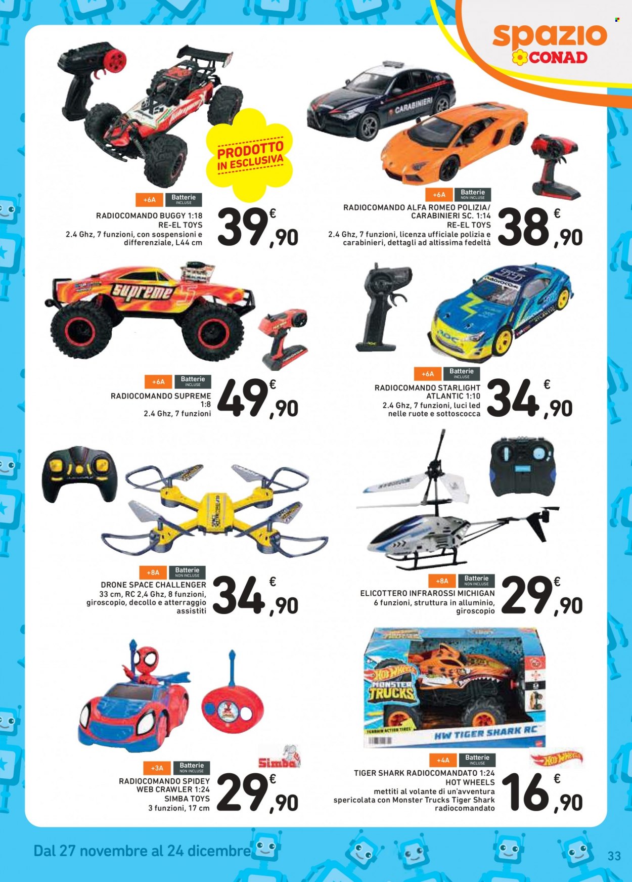 Volantino Spazio Conad - 27/11/2023 - 24/12/2023. Pagina 33