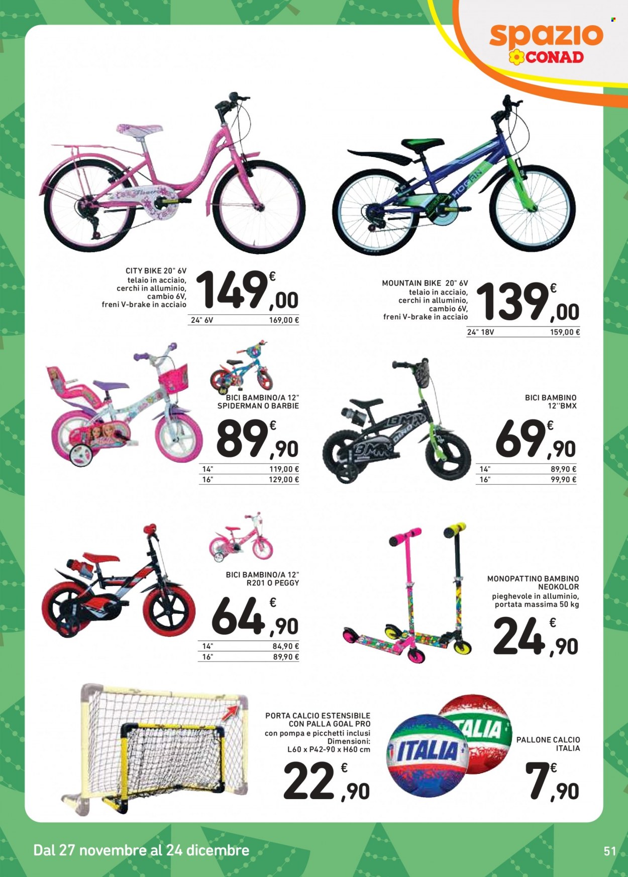 Volantino Spazio Conad - 27/11/2023 - 24/12/2023. Pagina 51