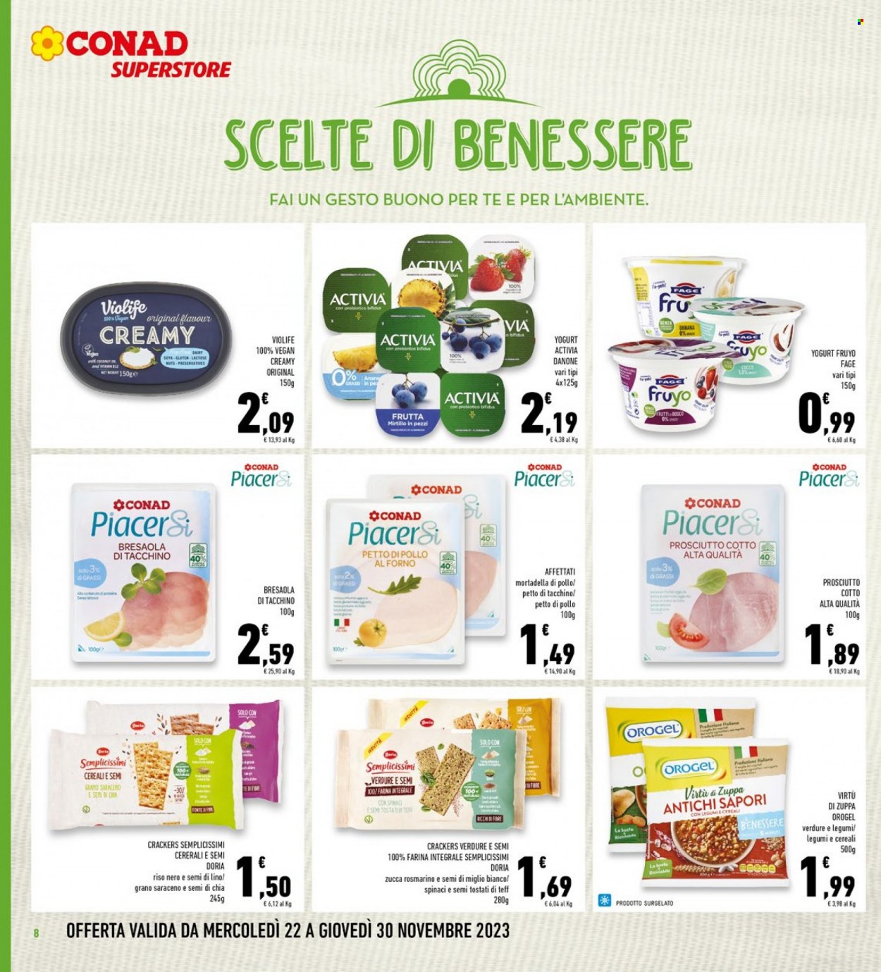 Volantino Conad Superstore - 22/11/2023 - 30/11/2023. Pagina 8