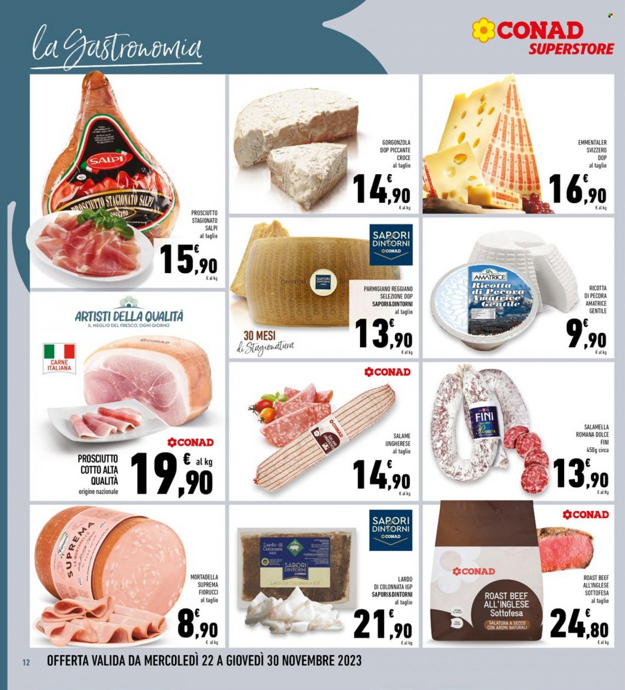 Volantino Conad Superstore - 22/11/2023 - 30/11/2023. Pagina 12