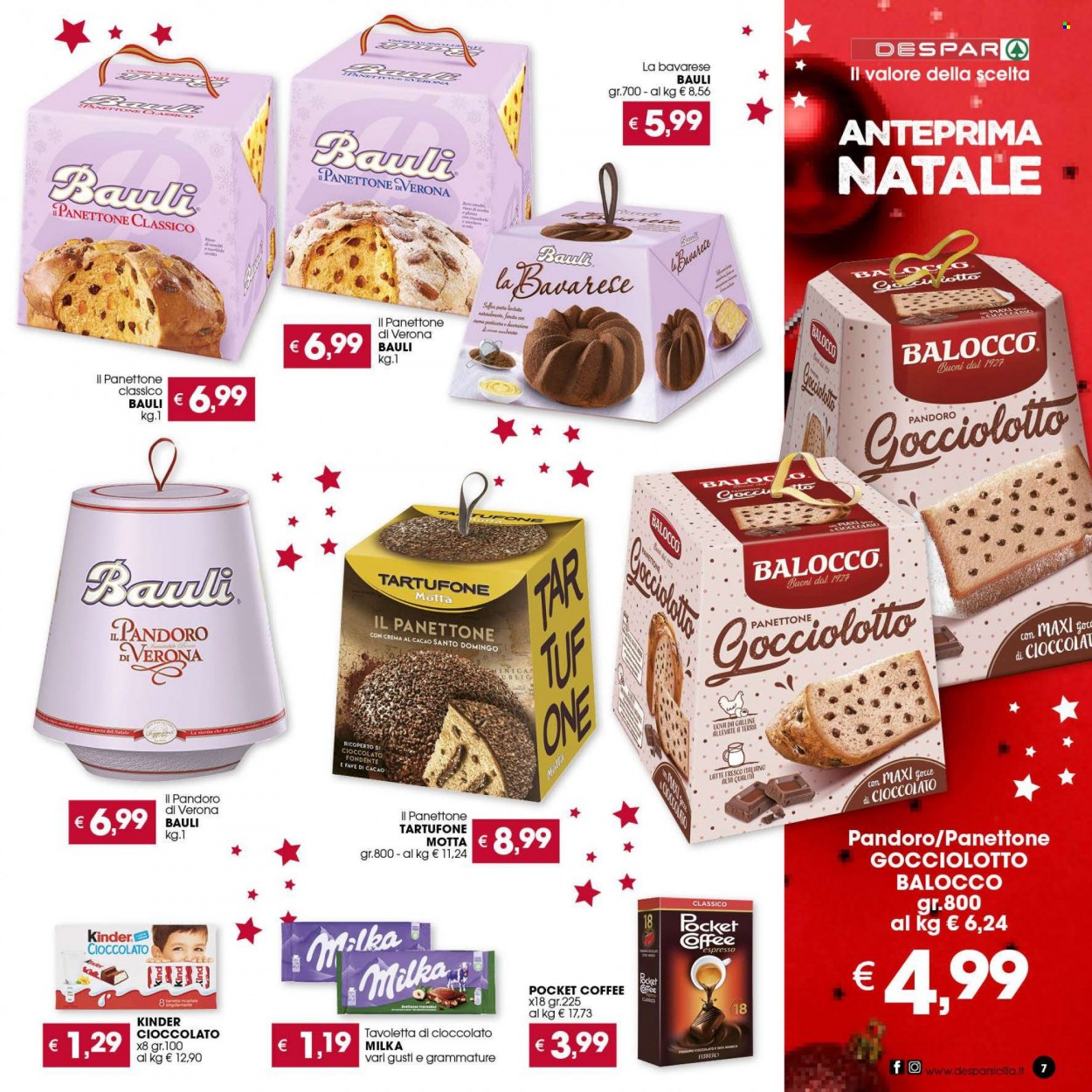 Volantino Despar - 24/11/2023 - 3/12/2023. Pagina 7