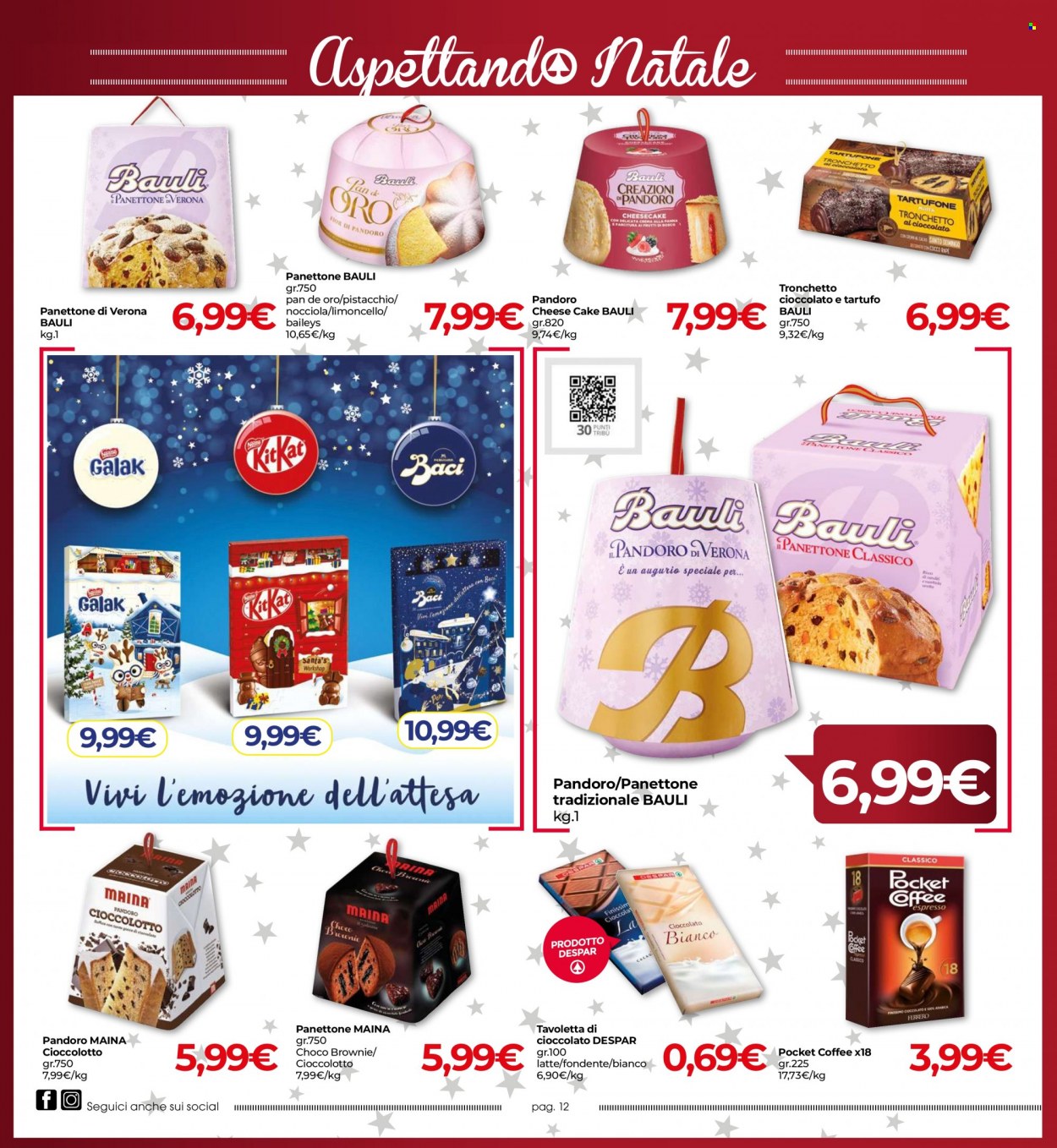 Volantino Eurospar - 24/11/2023 - 3/12/2023. Pagina 12
