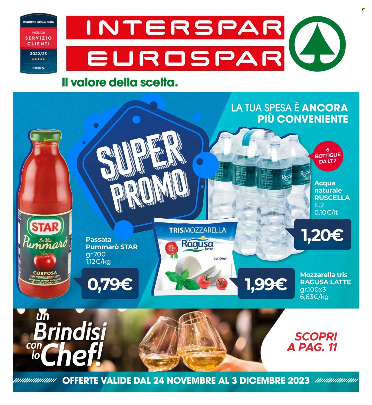 Volantino Interspar - 24/11/2023 - 3/12/2023. Pagina 1