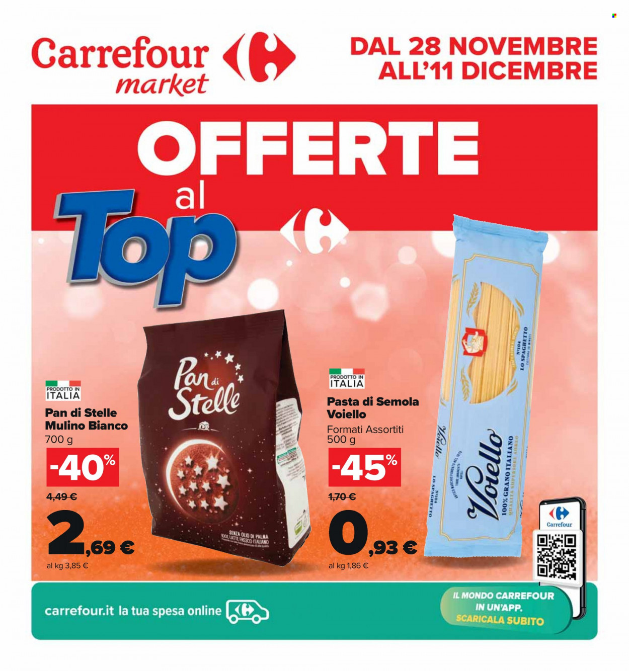 Leták Carrefour - 28.11.2023 - 11.12.2023. Strana 1