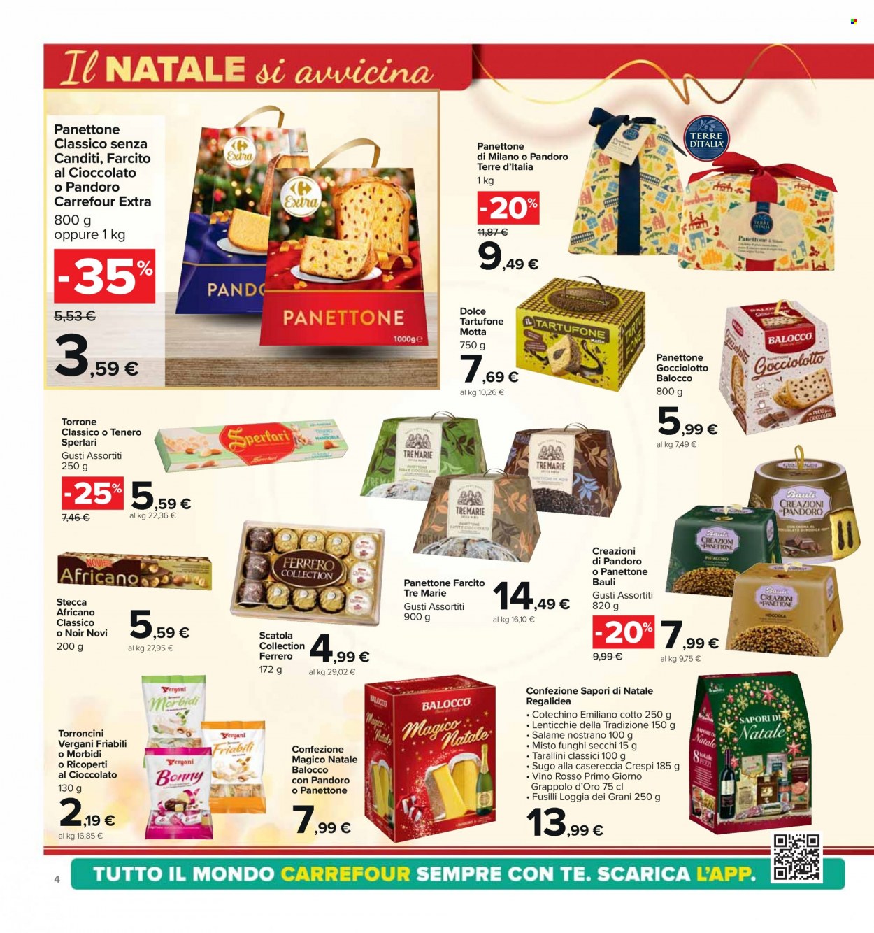 Leták Carrefour - 28.11.2023 - 11.12.2023. Strana 4