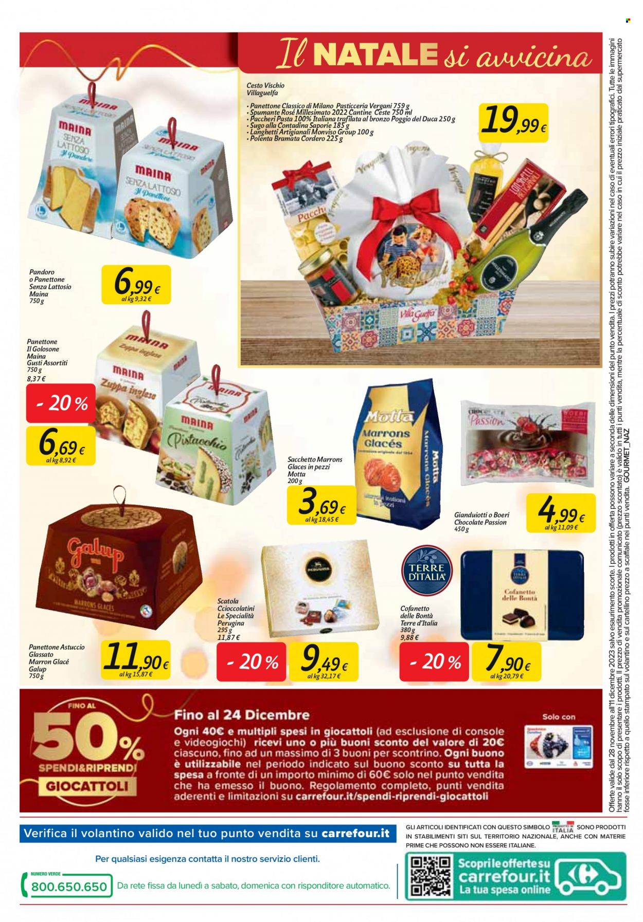 Volantino Carrefour - 28/11/2023 - 11/12/2023. Pagina 22