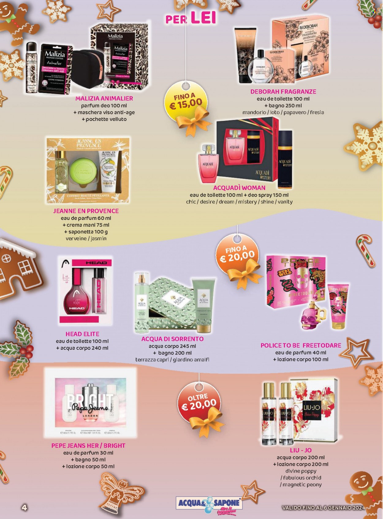 Volantino Acqua & Sapone - 25/11/2023 - 6/1/2024. Pagina 4