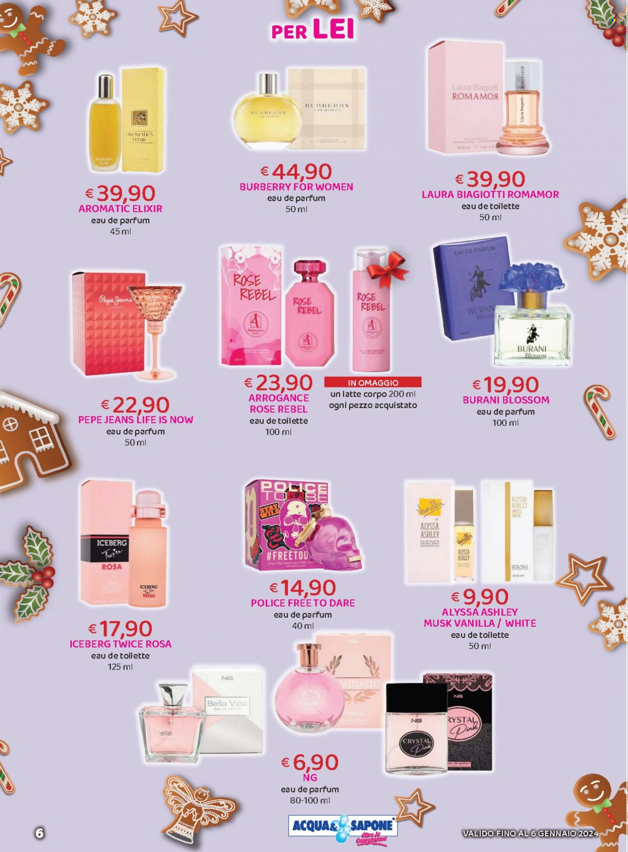 Volantino Acqua & Sapone - 25/11/2023 - 6/1/2024. Pagina 6