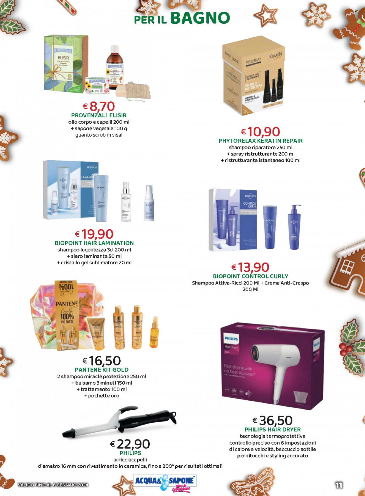 Volantino Acqua & Sapone - 25/11/2023 - 6/1/2024. Pagina 11
