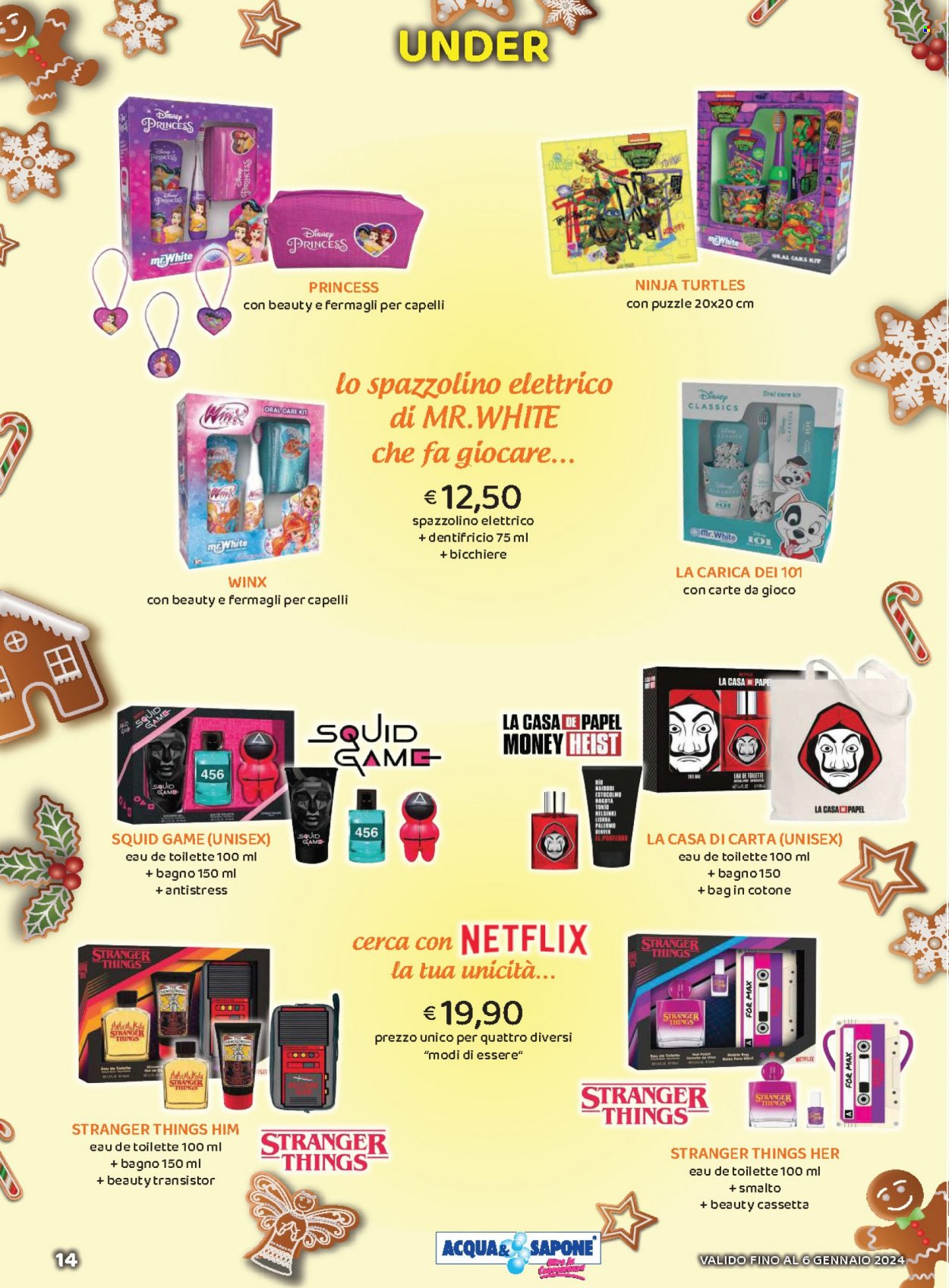Volantino Acqua & Sapone - 25/11/2023 - 6/1/2024. Pagina 14