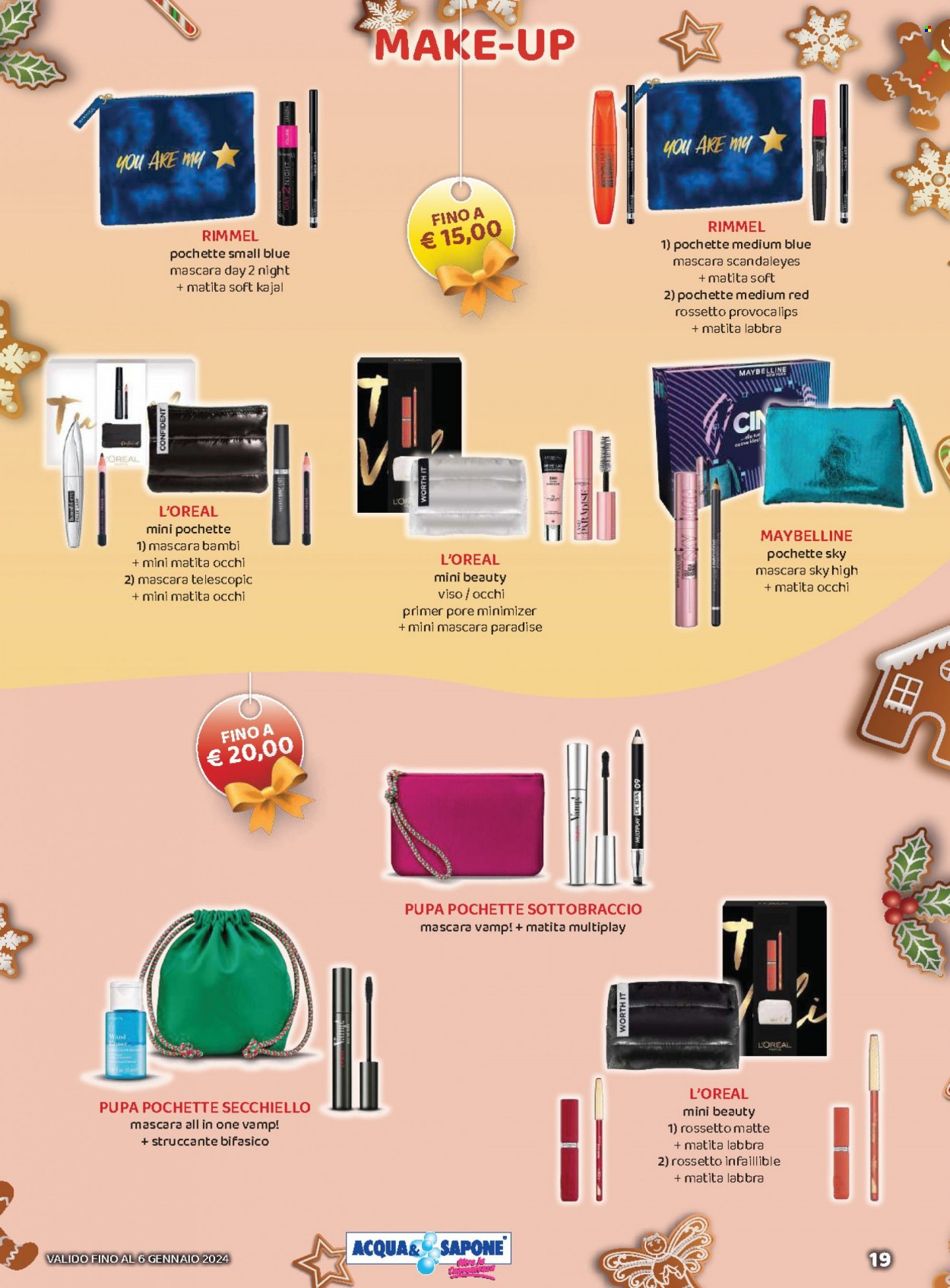 Volantino Acqua & Sapone - 25/11/2023 - 6/1/2024. Pagina 19