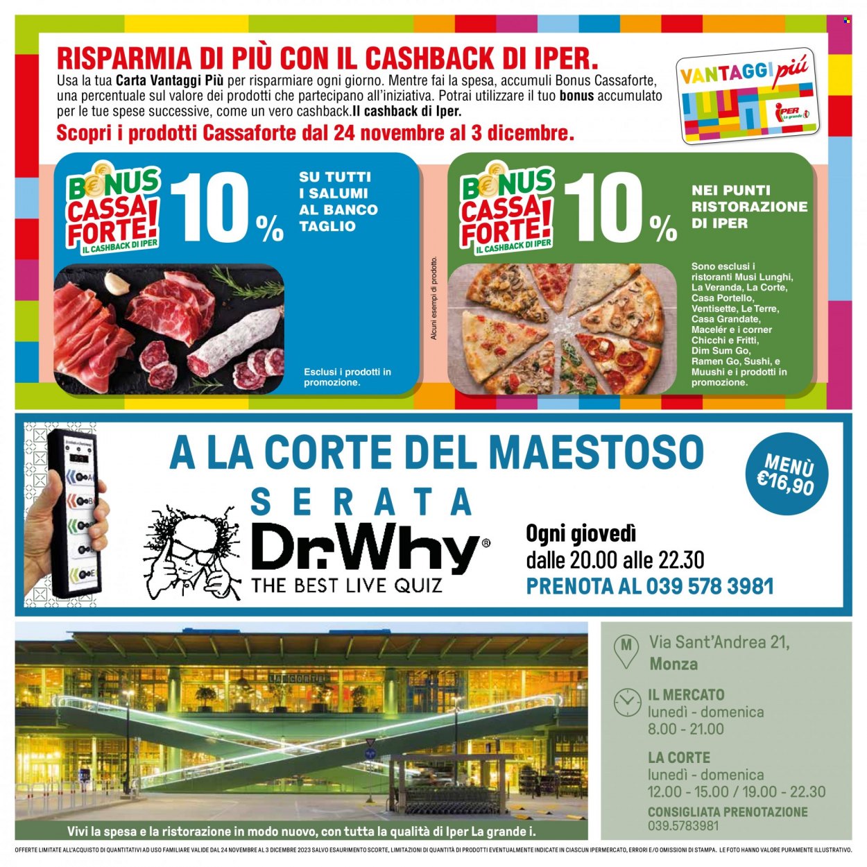 Volantino Iper, La grande i - 24/11/2023 - 3/12/2023. Pagina 16