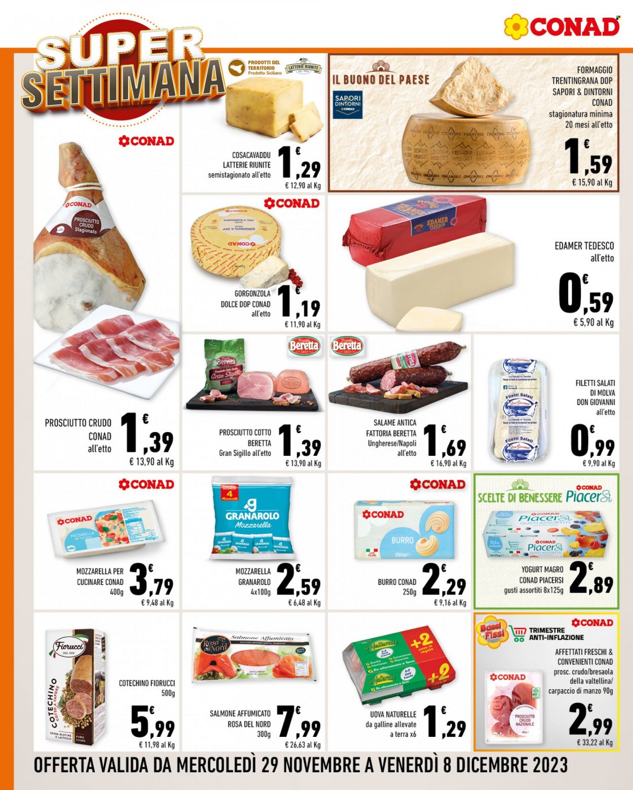 Volantino Conad - 29/11/2023 - 8/12/2023. Pagina 8