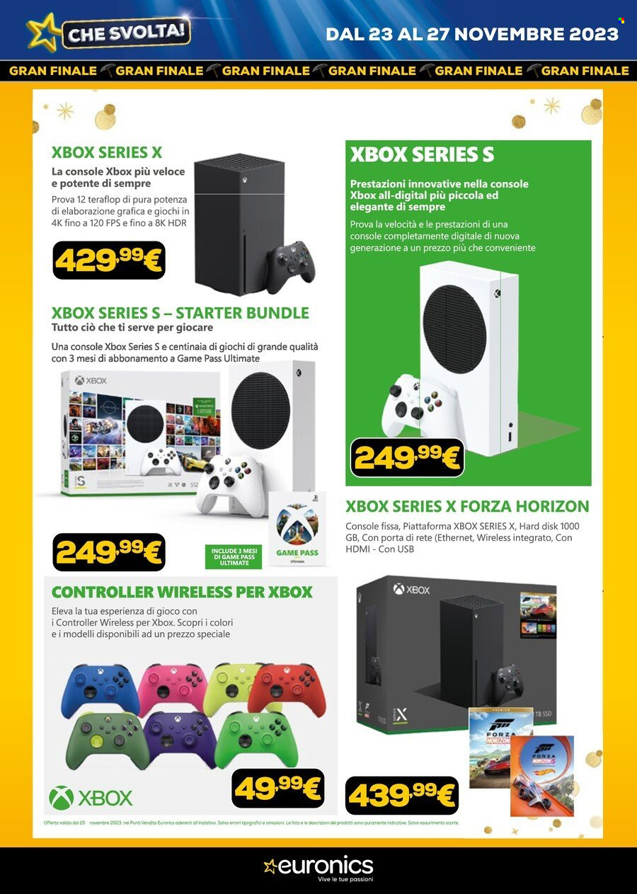 Volantino Euronics - 23/11/2023 - 27/11/2023. Pagina 10