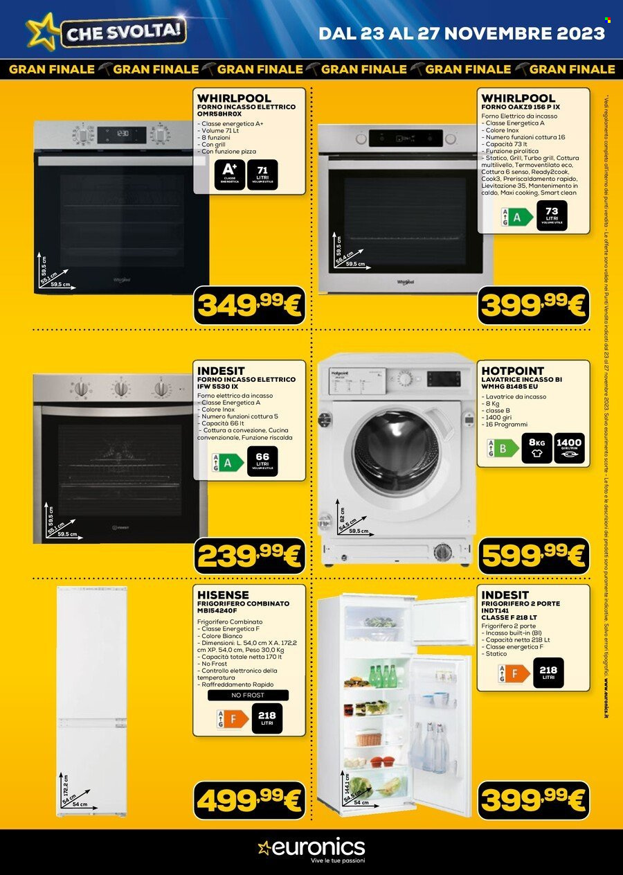 Volantino Euronics - 23/11/2023 - 27/11/2023. Pagina 23