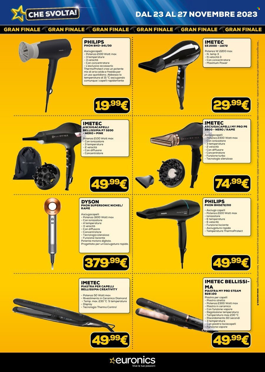 Volantino Euronics - 23/11/2023 - 27/11/2023. Pagina 28