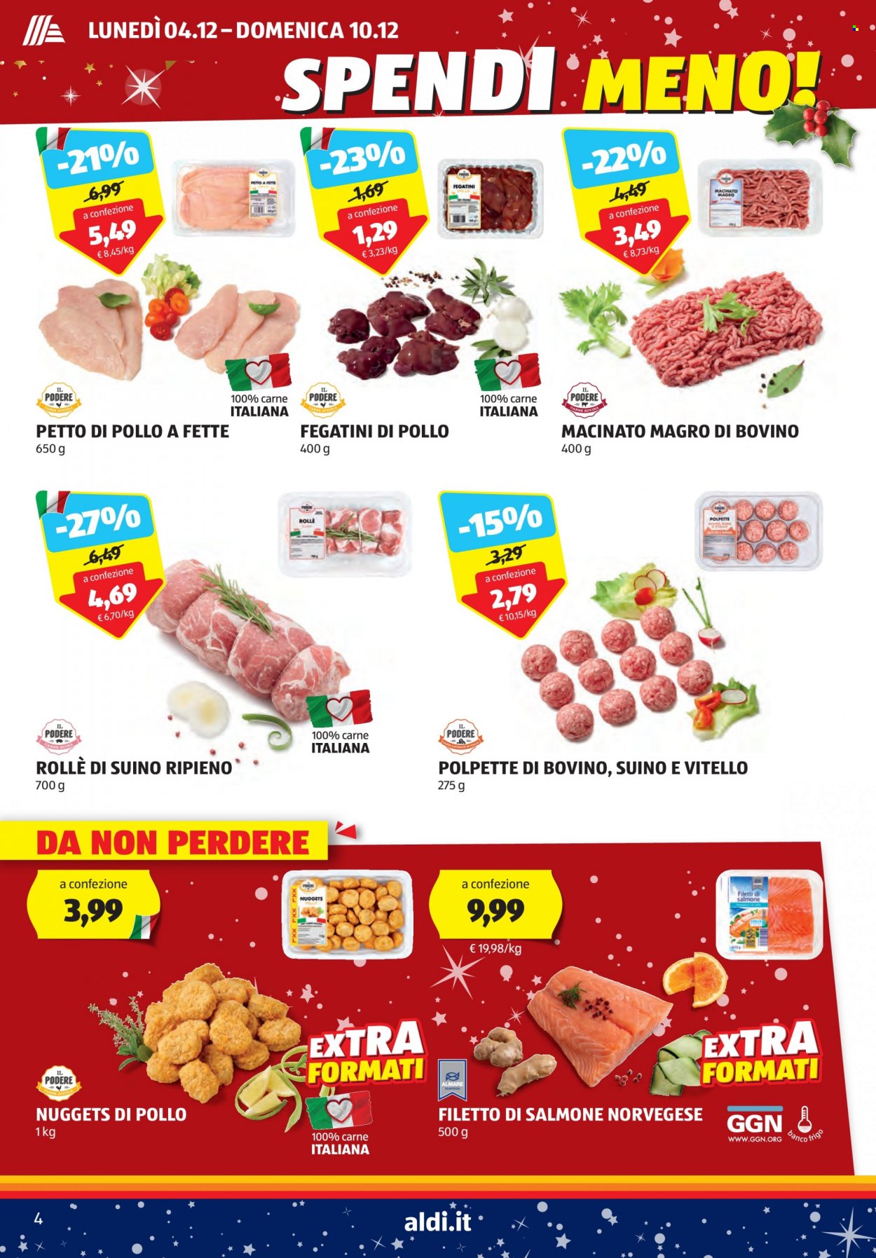 Volantino Aldi - 4/12/2023 - 10/12/2023. Pagina 4