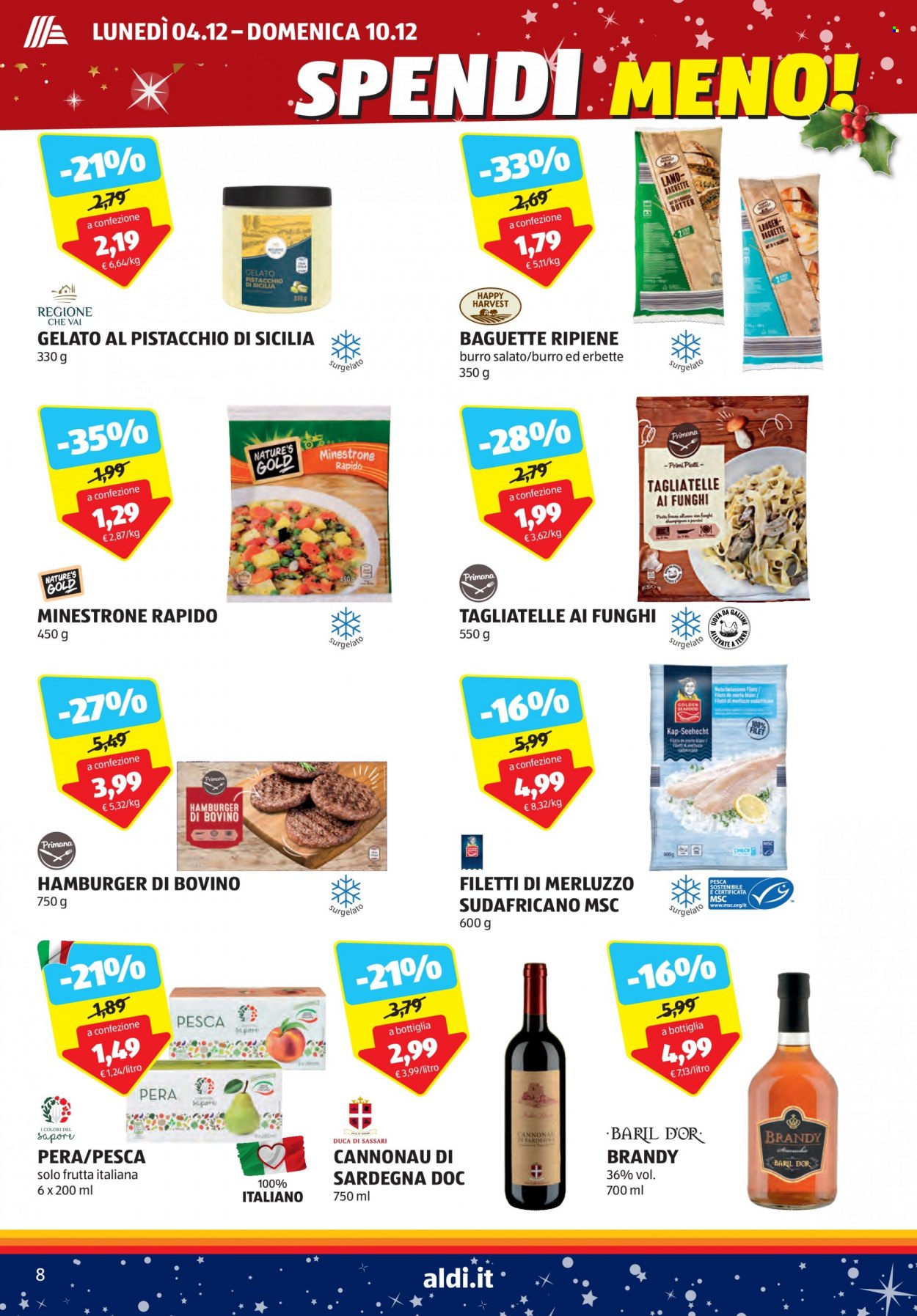 Volantino Aldi - 4/12/2023 - 10/12/2023. Pagina 8