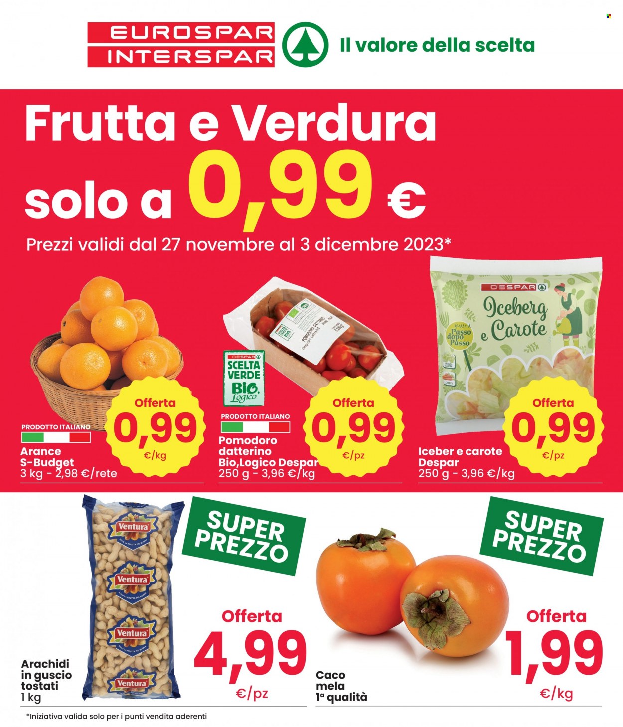 Volantino Eurospar - 27/11/2023 - 3/12/2023. Pagina 2