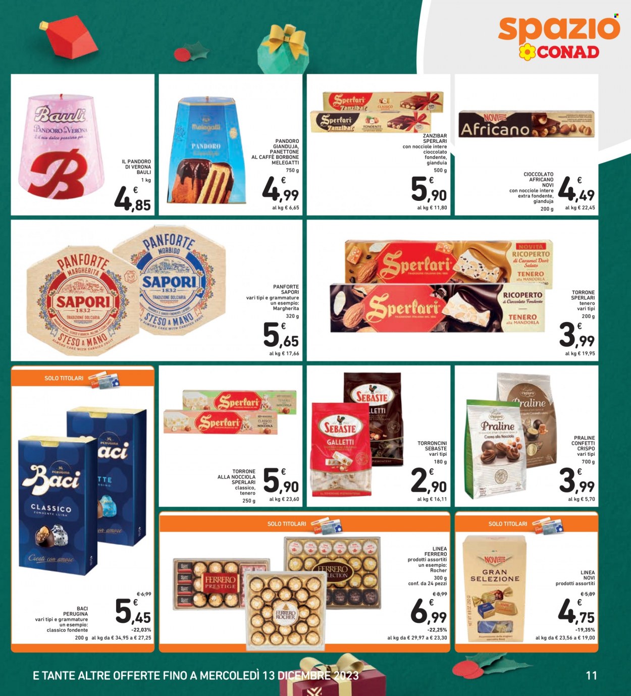 Volantino Spazio Conad - 1/12/2023 - 10/12/2023. Pagina 11