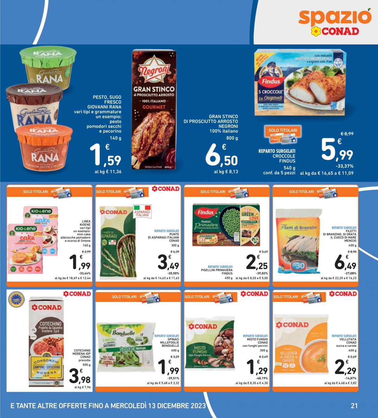 Volantino Spazio Conad - 1/12/2023 - 10/12/2023. Pagina 21