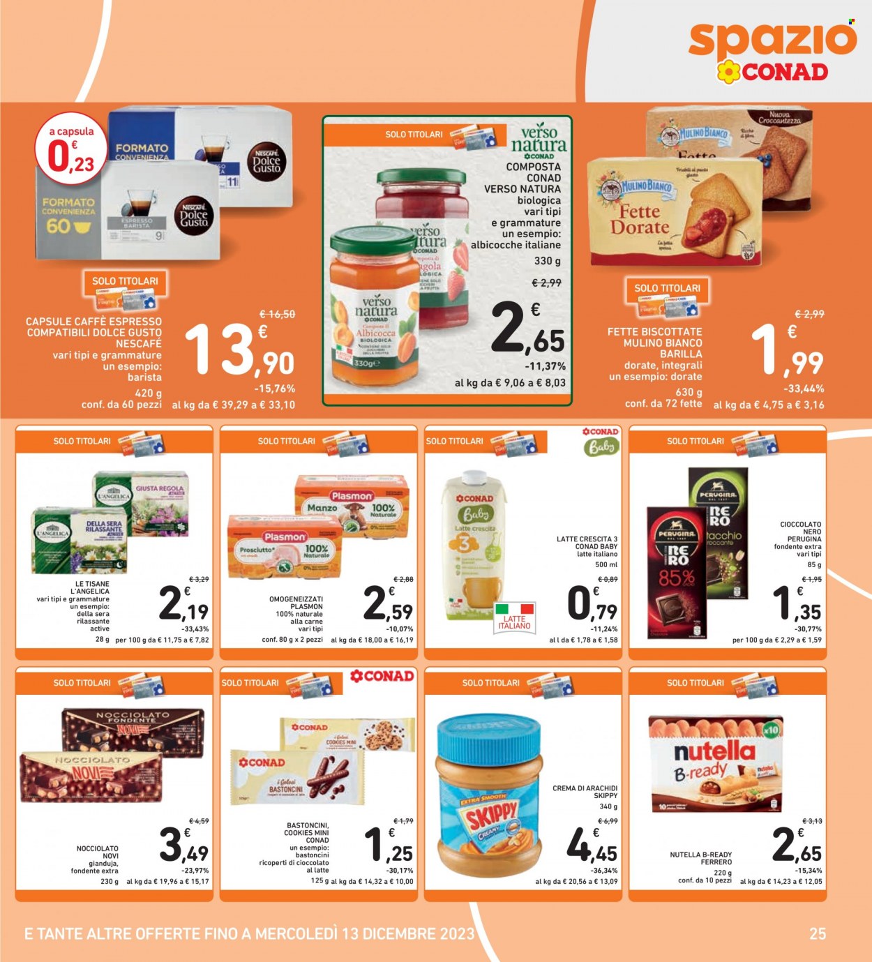 Volantino Spazio Conad - 1/12/2023 - 10/12/2023. Pagina 25