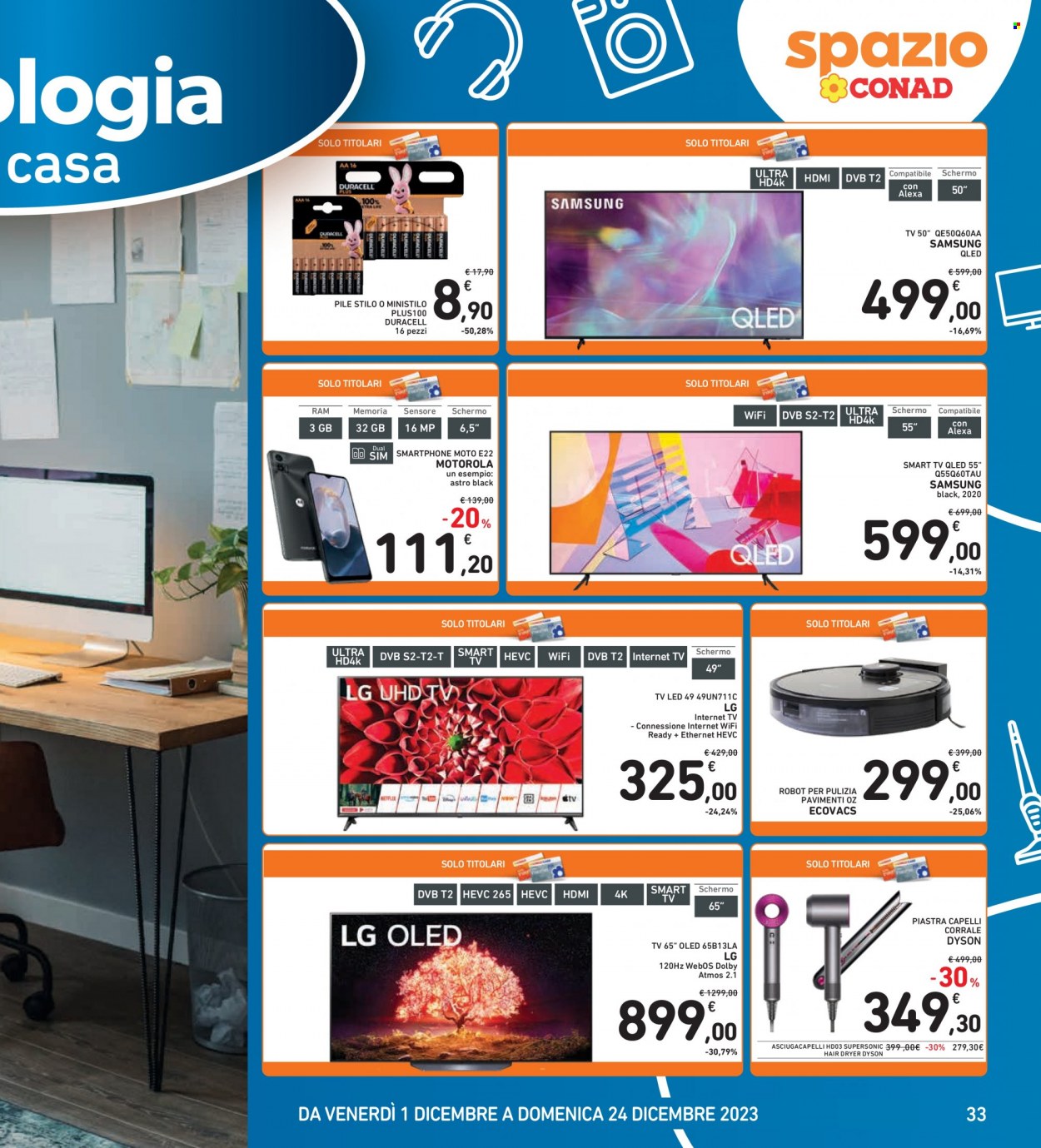 Volantino Spazio Conad - 1/12/2023 - 10/12/2023. Pagina 33