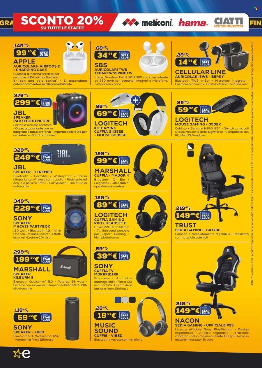 Volantino Euronics - 23/11/2023 - 27/11/2023. Pagina 8