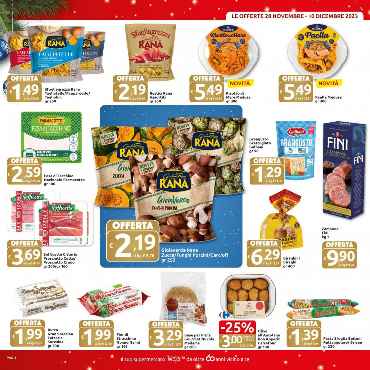 Volantino Carrefour - 28/11/2023 - 10/12/2023. Pagina 8