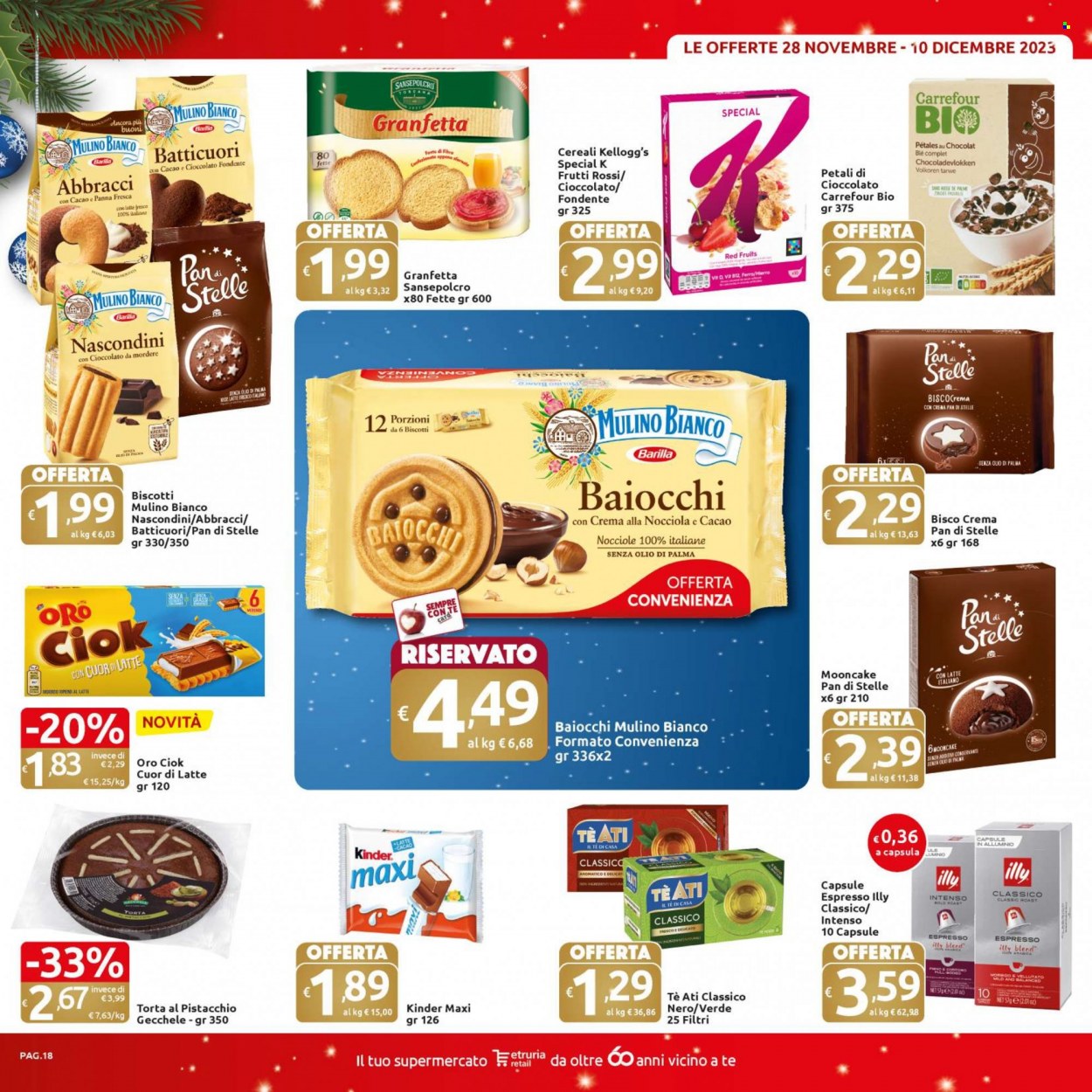 Volantino Carrefour - 28/11/2023 - 10/12/2023. Pagina 18