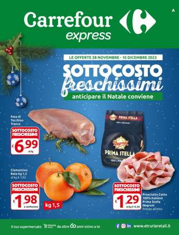 Volantino Carrefour - 28/11/2023 - 10/12/2023.
