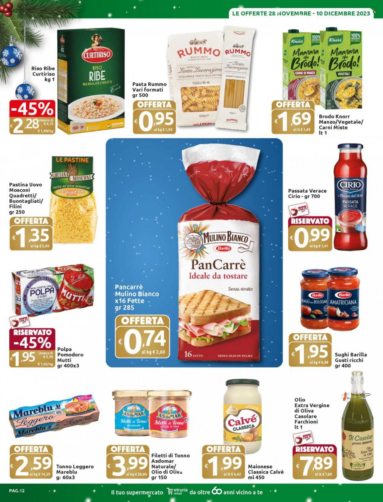 Volantino Carrefour - 28/11/2023 - 10/12/2023. Pagina 12