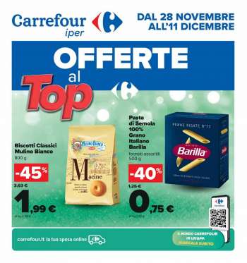 Volantino Carrefour - 28/11/2023 - 11/12/2023.