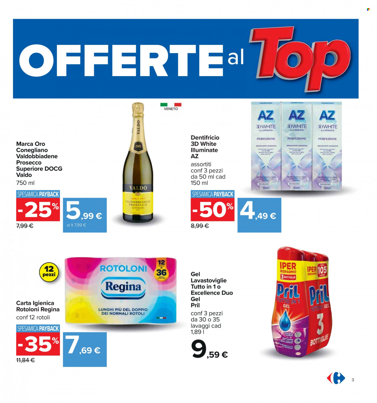 Volantino Carrefour - 28/11/2023 - 11/12/2023. Pagina 3