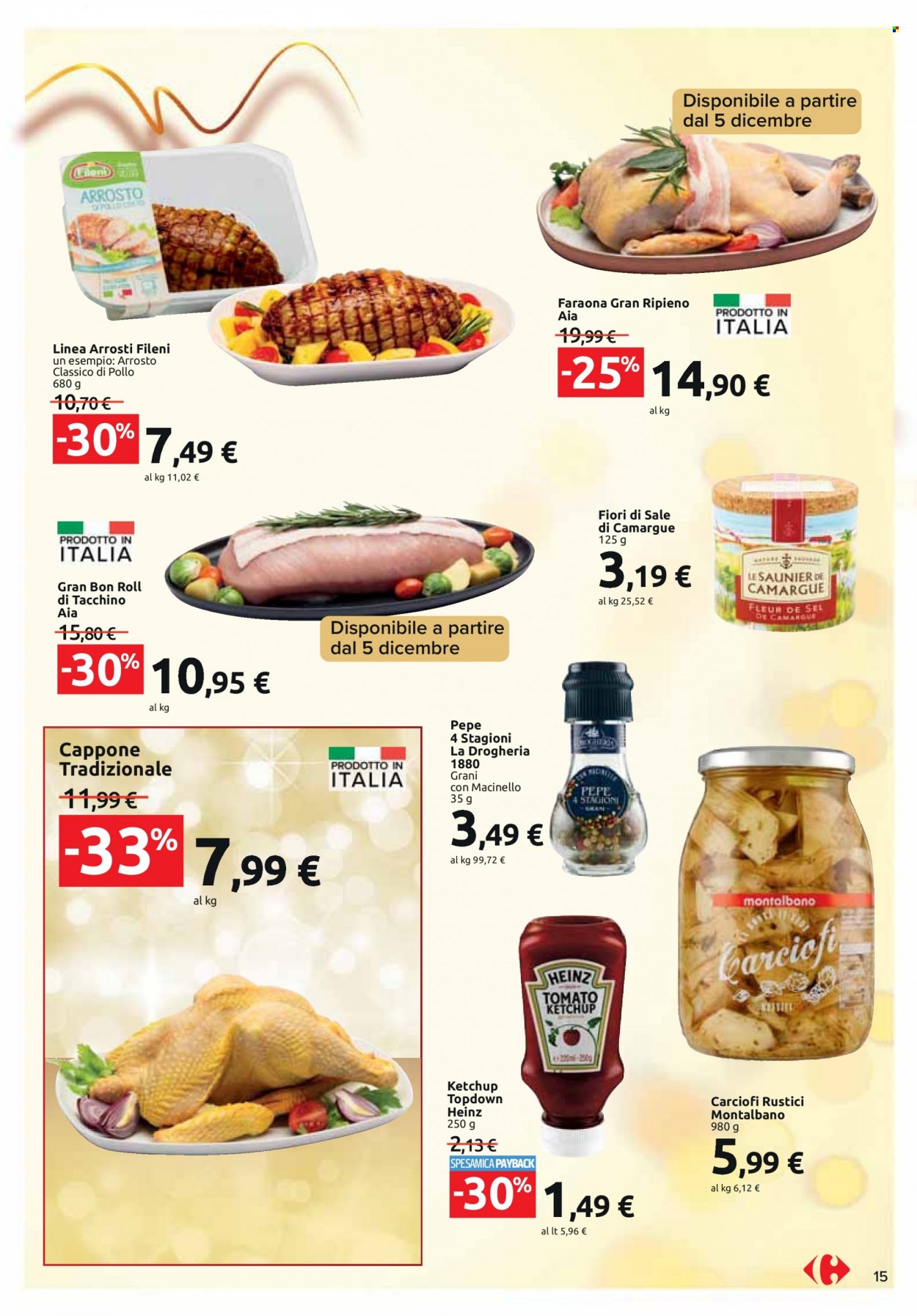 Volantino Carrefour - 28/11/2023 - 24/12/2023. Pagina 15