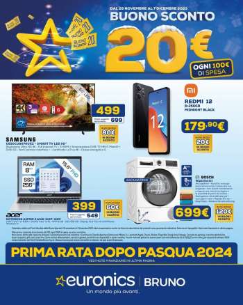Volantino Euronics - 28/11/2023 - 7/12/2023.