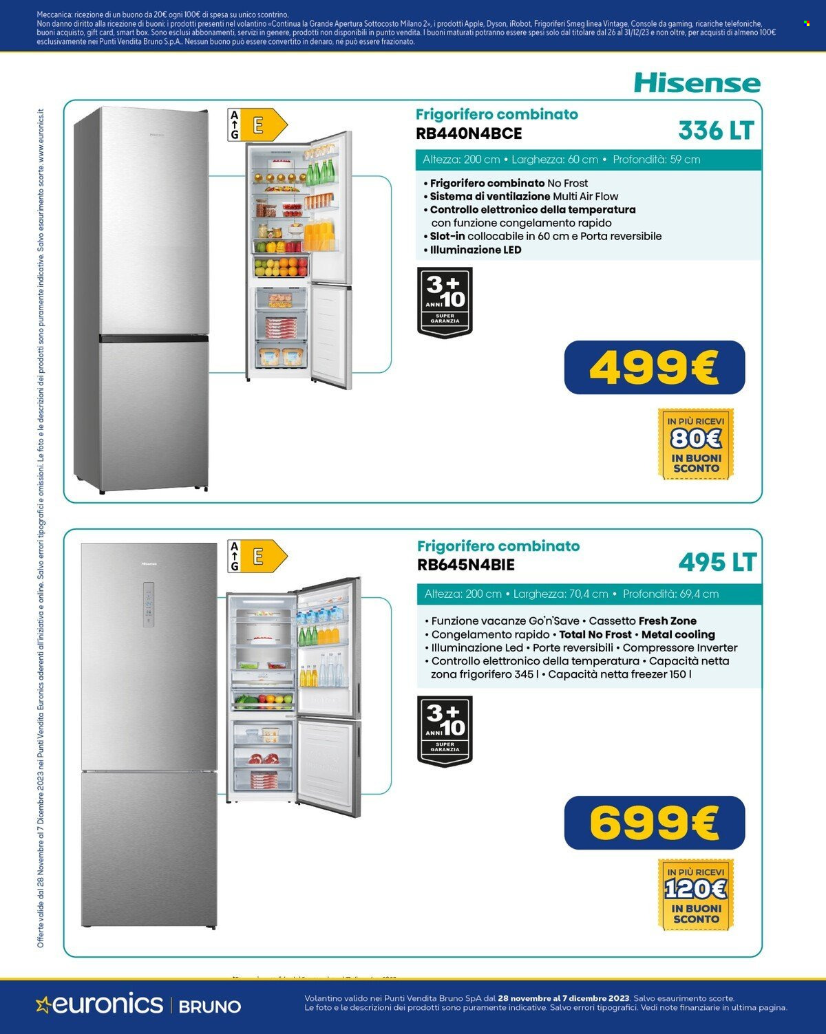 Volantino Euronics - 28/11/2023 - 7/12/2023. Pagina 19